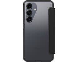 OtterBox React Folio Series voor Samsung Galaxy S25, transparant/zwart - Geen retailverpakking