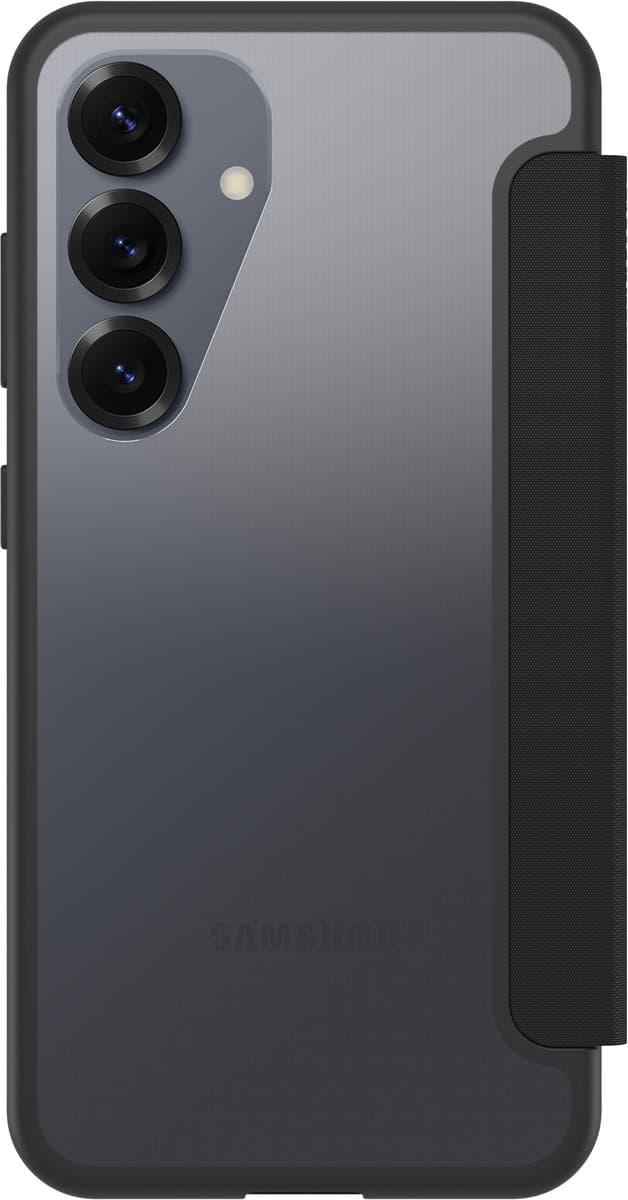 OtterBox React Folio Series voor Samsung Galaxy S25, transparant/zwart - Geen retailverpakking — afbeelding 1