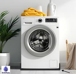 Lekbak Wasmachine – Siliconen Opvangbak - Opstaande Rand - SinkMate® - 60 x 60 cm – Lekbak Koelkast Vaatwasser Diepvriezer — thumbnail 5