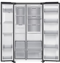 Samsung RS90F64EEFEO amerikaanse koelkast - Side-by-Side - met AI Home - wateraansluiting - Zwart — thumbnail 4