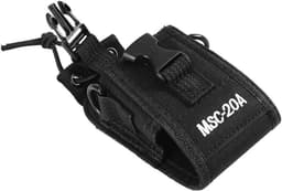 Nylon radiotas voor bidirectionele radio's - Met verstelbare schouderbanden - Handige Case Cover met Lanyard en Back Clip — thumbnail 2