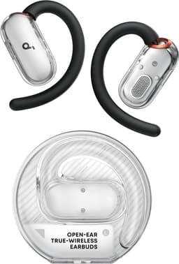 Soundcore V40i by Anker, open-ear hoofdtelefoon, kristalhelder ontwerp, 4 verstelbare standen voor een goede pasvorm in elk oor, 2x diepere bas, IP55, 21 uur afspeeltijd, duidelijke AI-gesprekken, Bluetooth 5.4, app-bediening — thumbnail 2