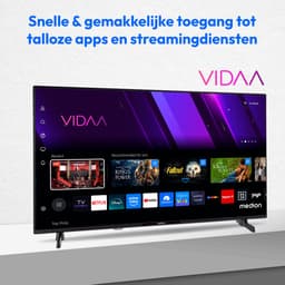 MEDION Full HD TV 80 cm (32 inch) (Smart TV, HDR, VIDAA Store, Netflix, Prime Video, Disney+, DAZN, Paramount+, HbbTV, PVR, Bluetooth), MD 832101 — thumbnail 4