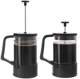 Cafetiere Glas BLACK 400 ml - French Press Koffiezetapparaat - Koffiemaker - Koffie - Koffiepot - Theepot — thumbnail 2