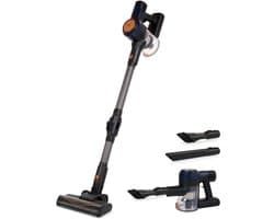 Tristar SZ-2380 - Steelstofzuiger 150W - 2 in 1 Stofzuiger en kruimeldief - Incl opzetstukken - Grijs