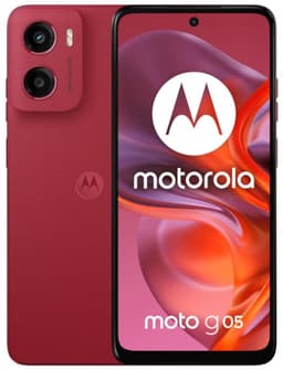 Motorola moto G05 - 256GB - Rood — thumbnail 2