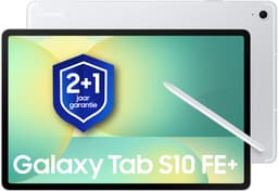 Samsung Galaxy Tab S10 FE Plus - Wi-Fi - 128GB - Silver + 1 jaar extra garantie — thumbnail 2