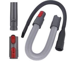 Telescopische Stofzuigerslang met Slangverlenging en Flexibele Kierenzuigmond - Accessoires voor Stofzuigers - Geschikt voor Dyson V7 V8 V10 V11 V15 - Ideaal voor Hoeken en Kieren - Lang Bereik