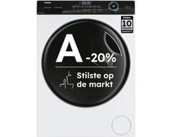 Haier HW80-B14959U1DF - De stilste wasmachine op de markt - 8kg - A-20% - Stoombehandeling & Refresh - Antibacteriële Behandeling (ABT) - 16 programma’s- 10 jaar garantie op onderdelen