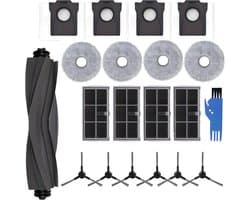 PolkaHome® 20 stuks Vervangingsset geschikt voor Robotstofzuiger Accessoires & Onderdelen, Geschikt voor Dreame L10s Pro, L10s ULTRA Gen2, Gen 2 PRO, PRO HEAT X30, HEAT X30, L10s PRO ULTRA HITTE RLL82CE, X30 ULTRA, MOVA E30, MOVA E30 ULTRA, P10 ULTRA
