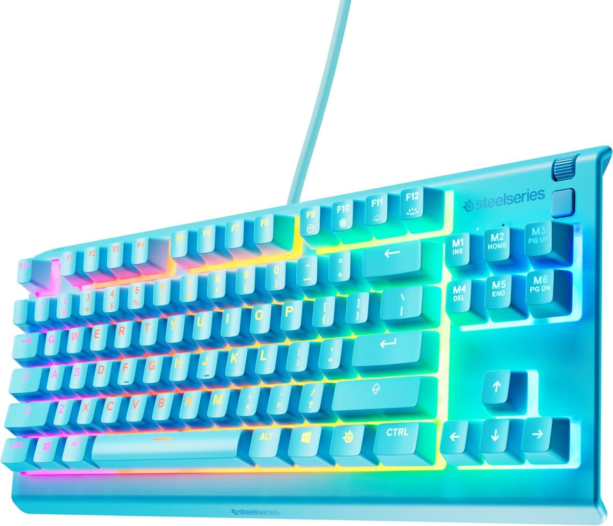 SteelSeries Apex 3 TKL Aqua Qwerty — afbeelding 1