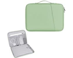 1 stuk - Tablet draagtas - Tablet opbergtas - Draagbaar - Duurzaam - Slijtvast - Waterbestendig - Groen - 29*2*23cm - Geschikt voor tablets en laptops tot 10,9 inch
