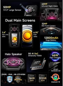 Ulefone Armor 30 Pro 16/512GB — thumbnail 4