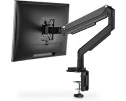 Monitorhouder - Klem & Gasveer - 1 Monitor - Tot 32 Inch - Zwart