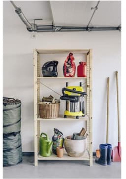 water- en stoftankstofzuiger 19l 1000w geel - karcher - 16281410 — thumbnail 5