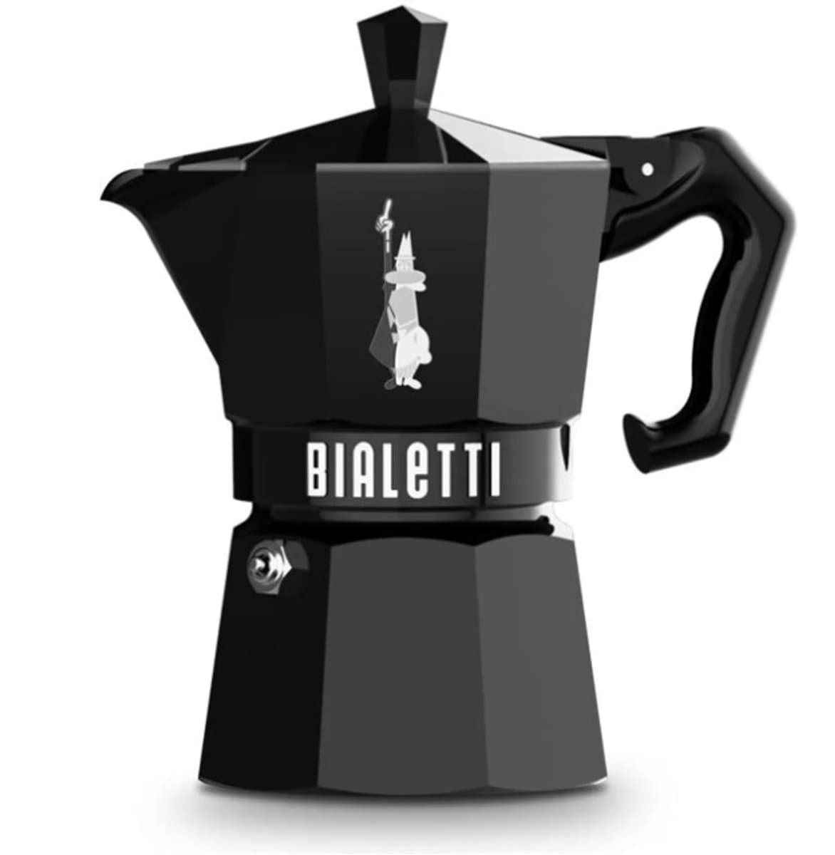 Bialetti Moka Exclusive koffiemaker zwart voor 3 tassen — afbeelding 1
