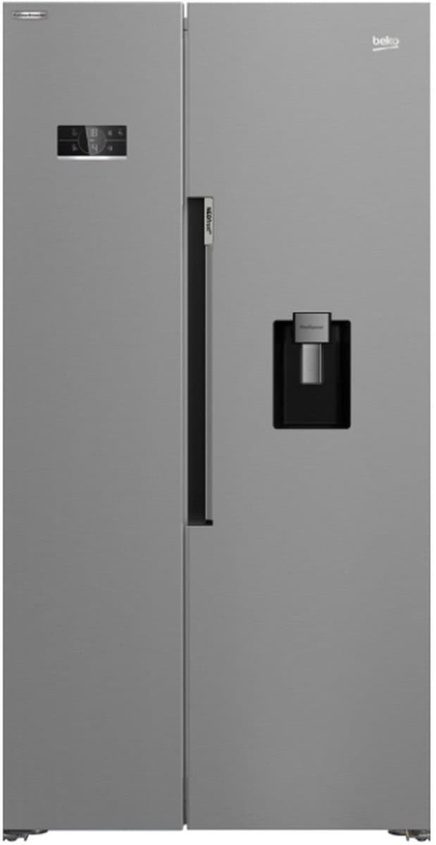Amerikaanse koelkast 91cm 576l geen vorst - beko - GN163241DXBN — afbeelding 1