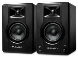 M-Audio BX3 PAIR BT- 3,5” 120W Bluetooth Studiomonitoren PC Luidsprekers voor muziekproductie, gaming, podcasting en meer,Zwart — thumbnail 1