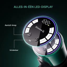 SmartAI V5 Steelstofzuiger - Stofzuiger - Draadloze - Vacuum Cleaner - 600W - 50.000PA Zuigkracht – Verwijderbare Accu – Handstofzuiger – Slimme LED-functies– vrijstaande stofzuiger– draadloos– ultralichte accuduur– accustofzuiger met– accustofzuige — thumbnail 3