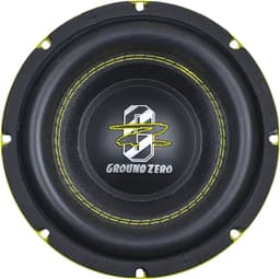 Ground Zero GZRW 8XSPL – 8 inch SPL Subwoofer – 1000W Max – 500W RMS – 2x2 Ohm – SPL Subwoofer met Versterkte Papierconus — thumbnail 2