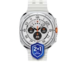 Samsung Galaxy Watch Ultra (2025) - Smartwatch - 47mm - E-simkaart - Titanium White + 1 jaar extra garantie