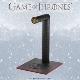 Lexip x Warner Game of Thrones Targaryen Dragon Design Gaming Headset Stand, Black/Red/Gold — thumbnail 1