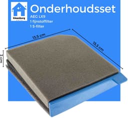 Kleanburg® - Geschikt voor AEG & Electrolux - Filter set van 2 stuks - S-Filter en Cascade - LX9 - PC91 — thumbnail 6