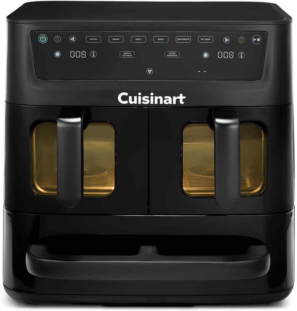 Cuisinart - Tri Zone 13,6 L Airfryer & Oven - 3 zones Heteluchtfriteuse (2x4,3 L + 5 L) - 9 functies - Sync Cooking - PFAS-vrije keramische coating - 2520 – 3000W - Zwart — afbeelding 1