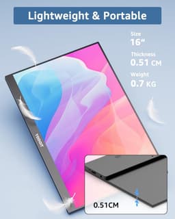 MKSS® Portable Monitor - Draagbare Scherm - Uitbreider - Full HD — thumbnail 3