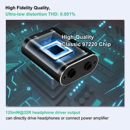 RFWR® Mini Stereo Audiomixer met 2 Kanalen en 3,5 mm AUX Interface - Metalen Behuizing — thumbnail 5