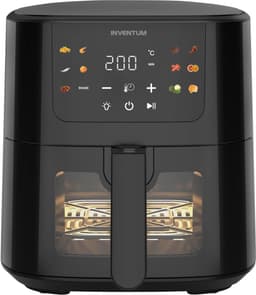 Inventum GF502HLDB Airfryer - 5L - Kijkvenster - 11 programma's - 70-200 °C - Tot 5 personen - Zwart — thumbnail 5