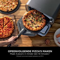 Ninja Artisan Elektrische Pizzaoven en Airfryer - Grijs - MO201EU — thumbnail 2