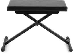 Keyboardstandaard en keyboardbankje - Vonyx keyboardstandaard en KBB10 keyboardbankje - Beide in hoogte verstelbaar - Zwart — thumbnail 2