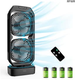 RFWR® Torenventilator met Oplaadbare Batterij - Stil en Efficiënt voor Thuis en Kantoor — thumbnail 1