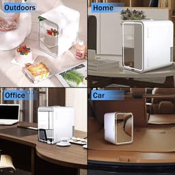 Lexium Mini Fridge for Drinks - Kleine Koelkast - Mini Koelkasten - Minibar - Mini Fridge - Mini Koelkast - Mini Koelkastje - — thumbnail 3