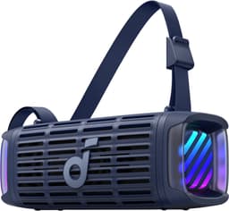 soundcore Boom 3i van Anker - Robuuste outdoorluidspreker - Bluetooth-luidspreker - Waterdicht IP68 - 50W BassUp 2.0-geluid - Bluetooth 5.3 - 16 uur speeltijd - Lichtshow + TWS-stereo - Kajakken - Vissen - Kamperen — thumbnail 1