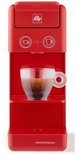 illy Y3.3 iperespresso koffiemachine – compact espresso apparaat – rood – eenvoudig in gebruik — thumbnail 1