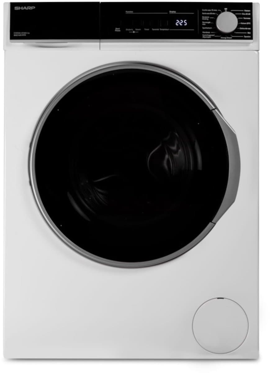 Sharp TH BO Wasmachine, 8 kg, 1400 TPM, A klasse, Snelwasje + Stoom programma ES-NFB814THBO-BX — afbeelding 1