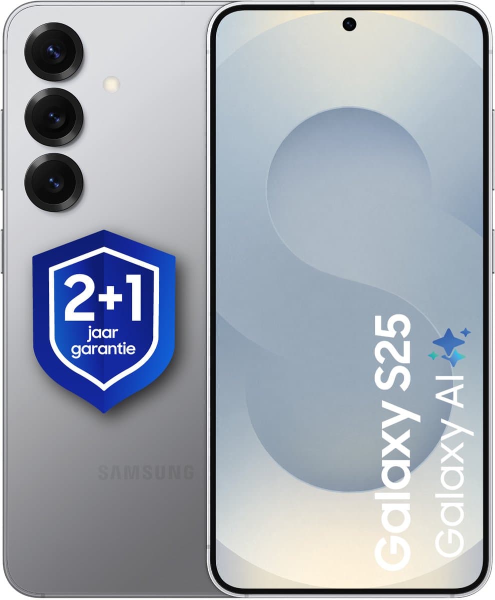 Samsung Galaxy S25 5G - 512GB - Silver Shadow + 1 jaar extra garantie — afbeelding 1