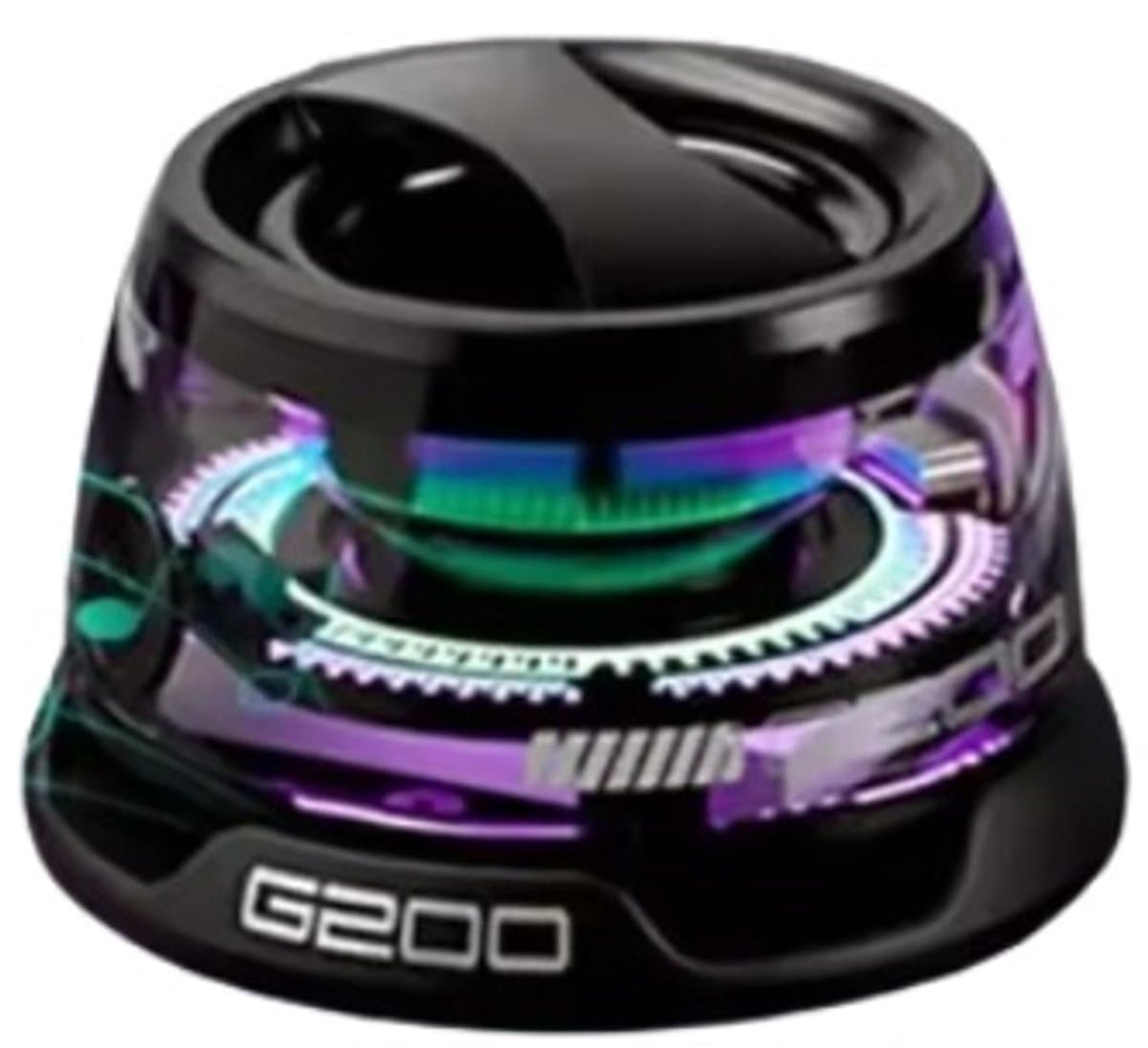 Draagbare Bluetooth-luidspreker G200 RGB-verlichting Magnetische luidspreker BT5.3 Mini-klankkast 7-uurs afspelen Telefoonhouder — afbeelding 1
