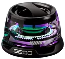 Draagbare Bluetooth-luidspreker G200 RGB-verlichting Magnetische luidspreker BT5.3 Mini-klankkast 7-uurs afspelen Telefoonhouder — thumbnail 1