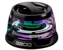 Draagbare Bluetooth-luidspreker G200 RGB-verlichting Magnetische luidspreker BT5.3 Mini-klankkast 7-uurs afspelen Telefoonhouder