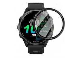 Screenprotector geschikt voor Garmin Forerunner 570 - 42 mm - Volledige cover - Hoge kwaliteit screen protector - PMMA – 42mm - 1 stuk - TechDefend