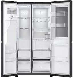 LG Amerikaanse koelkast GSXE90EVAD - 628L - Zwart - InstaView™ - ThinQ™ - DoorCooling — thumbnail 4