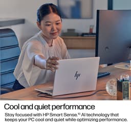 "HP EliteBook 8 EB8G1i14 U5 228V 14 32GB/512 PC NL Copilot+ PC Intel Core Ultra 5 Laptop 35,6 cm (14"") WUXGA LPDDR5x-SDRAM 512 GB SSD Wi-Fi 7 (802.11be) Windows 11 Pro Zilver" — thumbnail 4