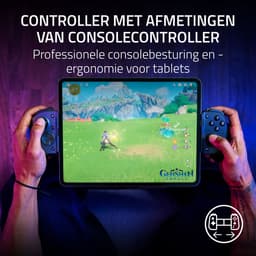 Razer Kishi V3 Pro XL - Gaming Controller voor iPad & Android Tablets - USB-C - Zwart — thumbnail 2