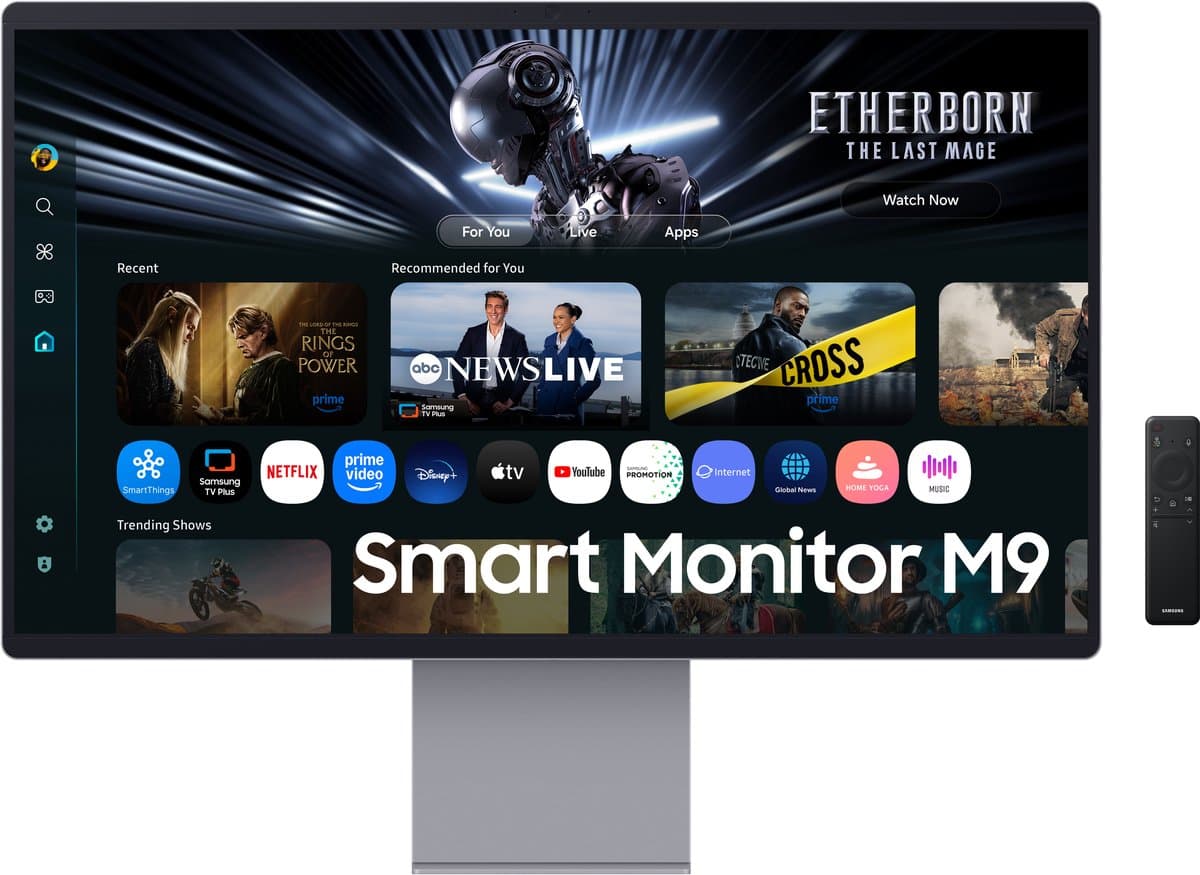 Samsung Smart Monitor M9 M90SF LS32FM902SUXEN QD-OLED — afbeelding 1