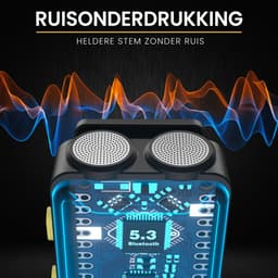 Elcostar© Draadloze Microfoon Pro - 2 Stuks - Draadloos - Oplaadcase - Lavalier - Windshields - Dasspeld - Plug & Play - Lange Batterij - USB-C & Lightning - Noise Cancellation — thumbnail 3