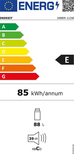 - indesit - I48RM112W tafelmodel koeler — thumbnail 2