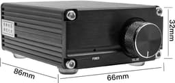 RFWR® Mini Vermogensversterker 100W voor Subwoofer - HiFi Audio Amp — thumbnail 3